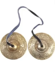 Miri's Light Lotus Mandala Tibetan Ting Sha Cymbals