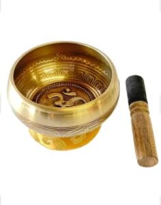Miri's Light Mantra Om Symbol Singing Bowl