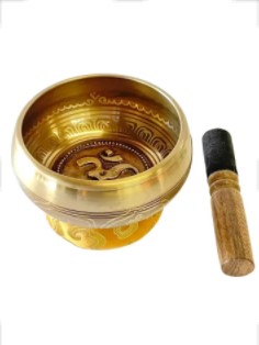 Miri's Light Mantra Om Symbol Singing Bowl
