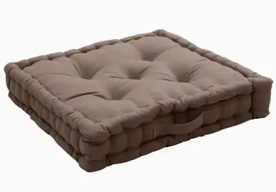 Miri's Light Square Meditation Cushion with Handle