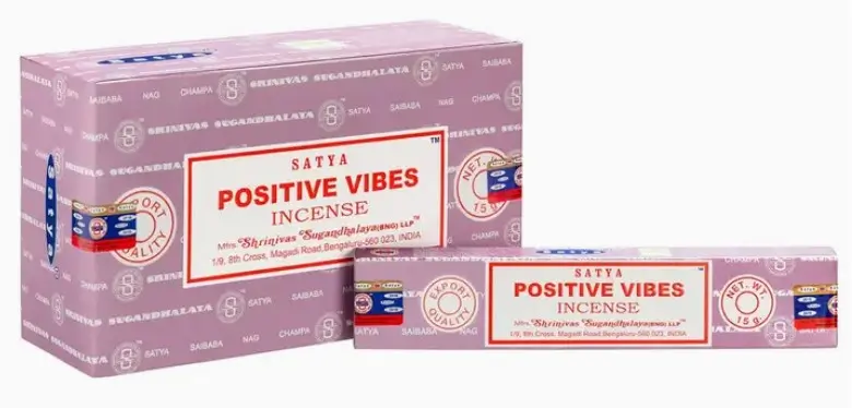 Miri's Light Satya Incense (15 g.) Positive Vibes